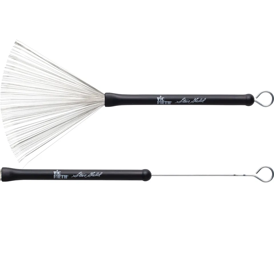 vic-firth-steve-gadd-wire-brushes-jazzbesen-ausziehbar image 1