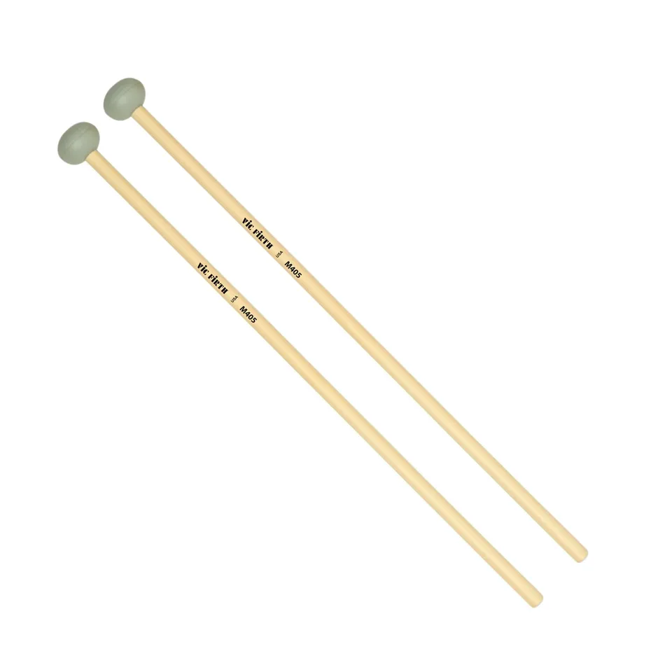 vic-firth-m405-articulate-series-keyboard-mallet-hard-rubber-oval image 1