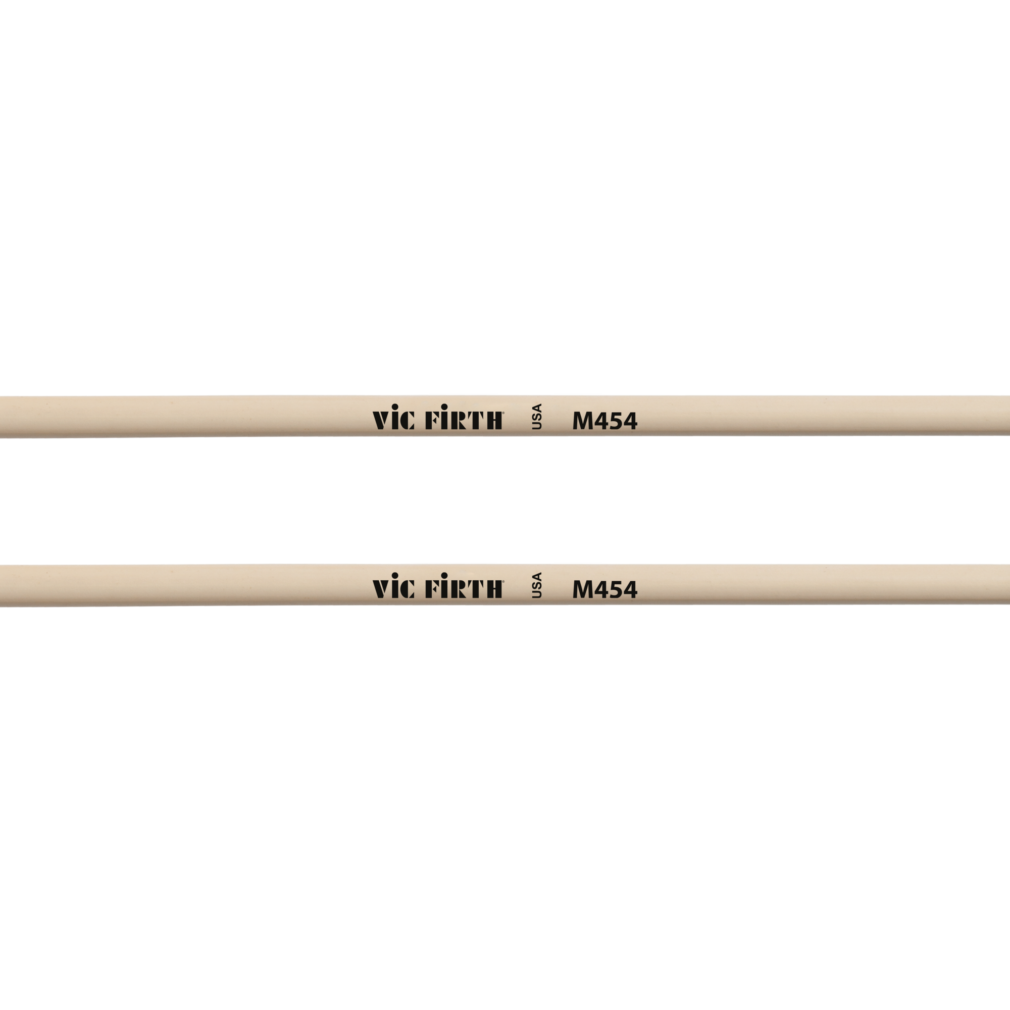 vic-firth-m454-articulate-series-keyboard-mallet-7-8-brass-oval image 2