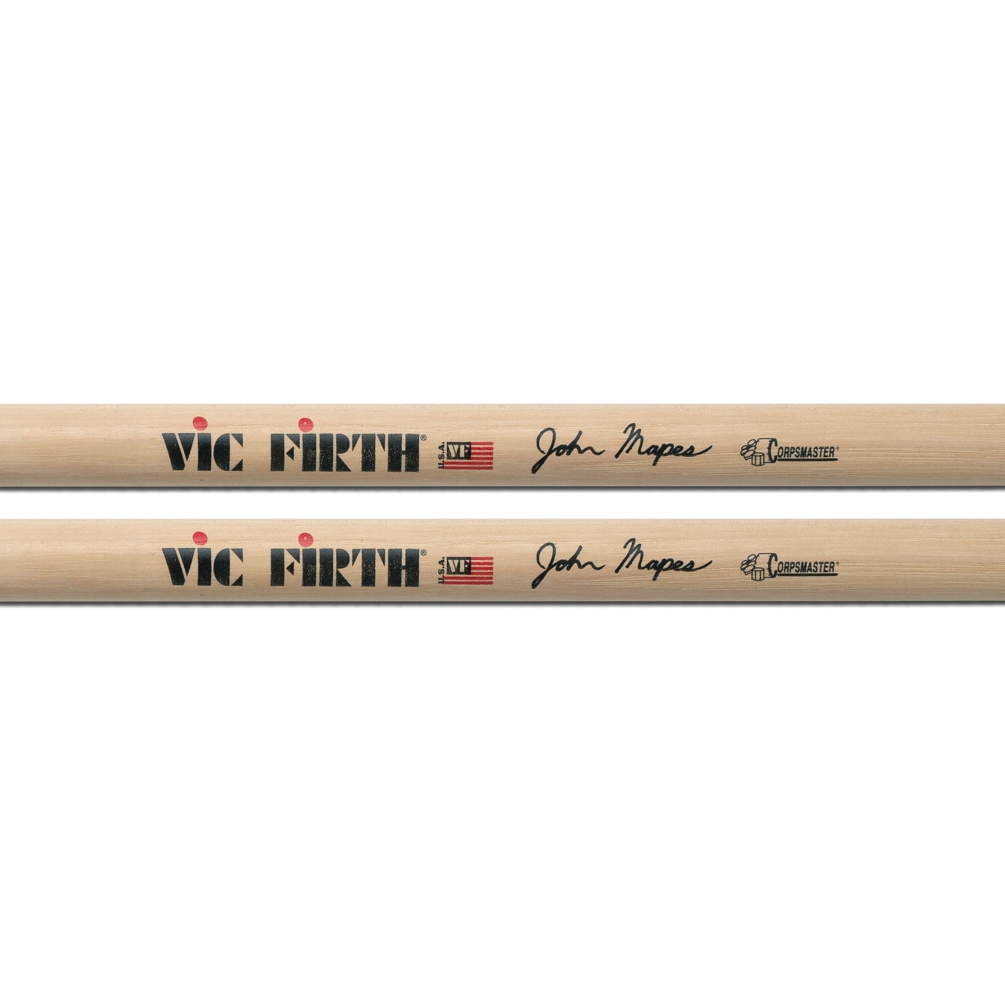 vic-firth-corpsmaster-john-mapes-marching-snare-sticks image 2