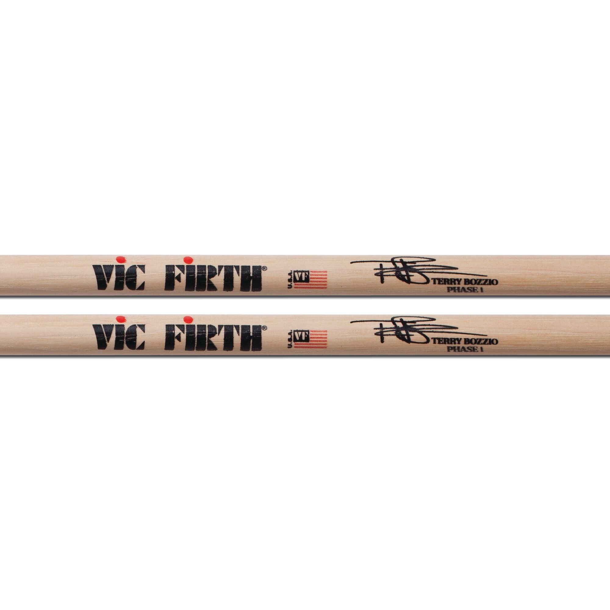 vic-firth-signature-terry-bozzio-phase-1-drumsticks image 2