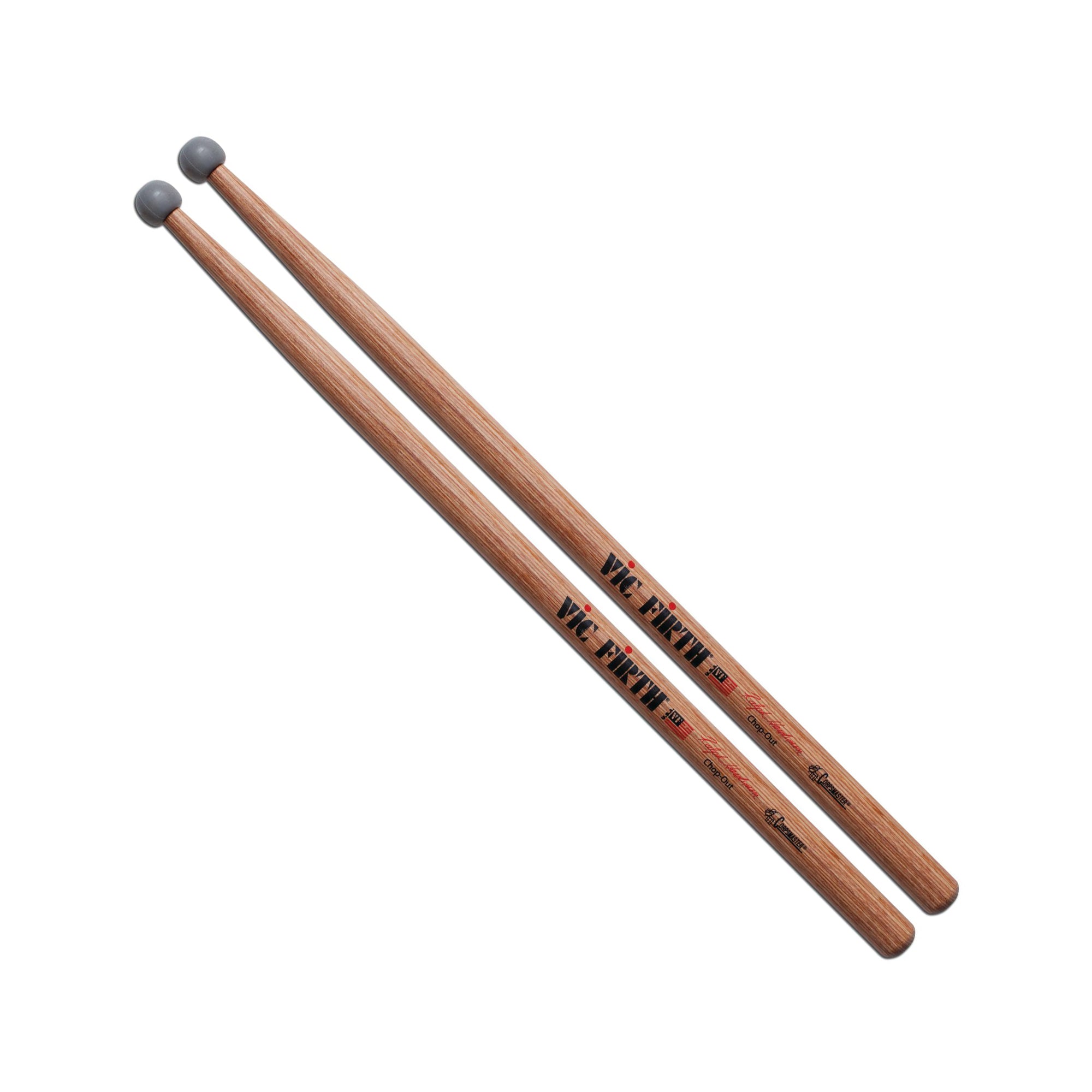 vic-firth-corpsmaster-ralph-hardimon-chop-out-practice-drumsticks image 1
