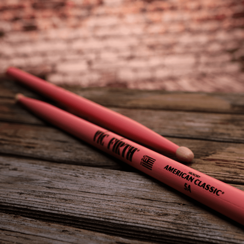 vic-firth-american-classic-5a-pink-drumsticks image 7
