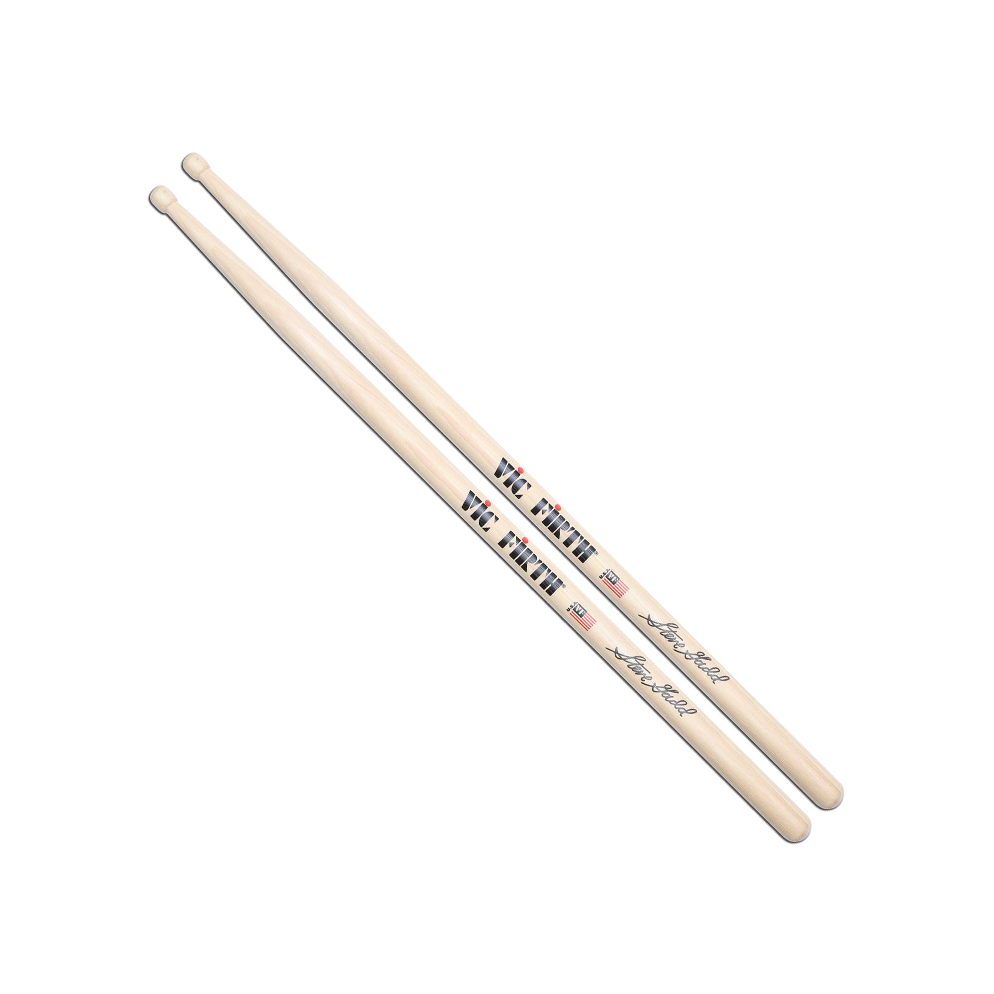 vic-firth-ssg2-steve-gadd-signature-drumsticks-natural image 1