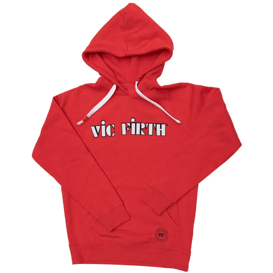 vic-firth-red-pullover-hoodie-kapuzenpullover-unisex-xs-2xl image 1