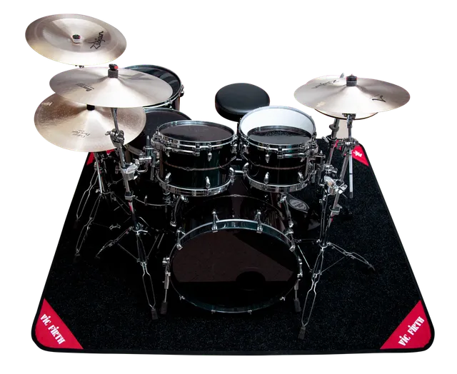 vic-firth-deluxe-drum-rug-schlagzeugteppich-mit-tasche image 1