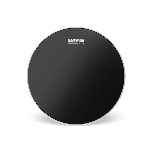 evans-onyx-tom-batter-tom-schlagfell-2-lagig-frost-coated-black image 1