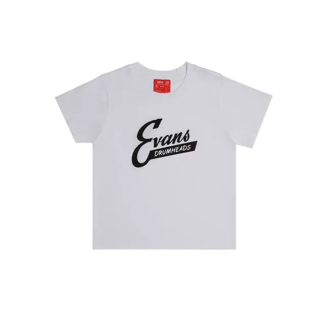evans-retro-cropped-t-shirt-damen-vintage-logo-relaxed-fit image 1