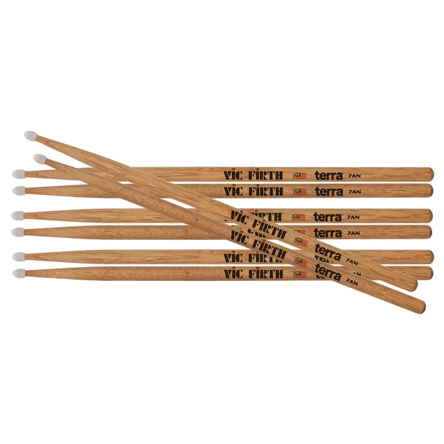 vic-firth-american-classic-7atn-terra-series-drumsticks-4-paar-value-pack image 1