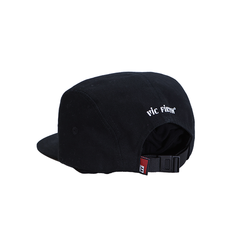 vic-firth-black-5-panel-camp-hat-kappe image 2