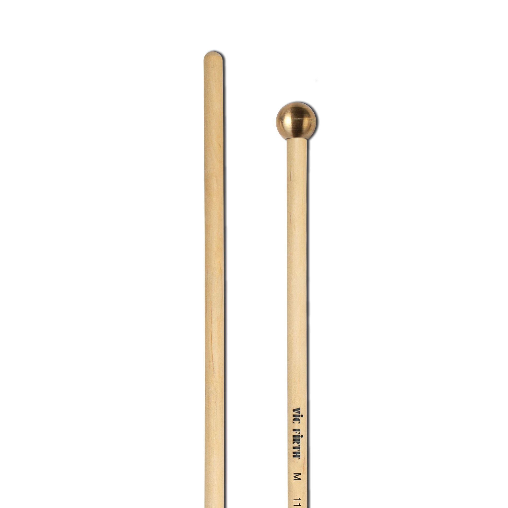 vic-firth-m11-american-custom-keyboard-brass-mallets-extra-hart image 4