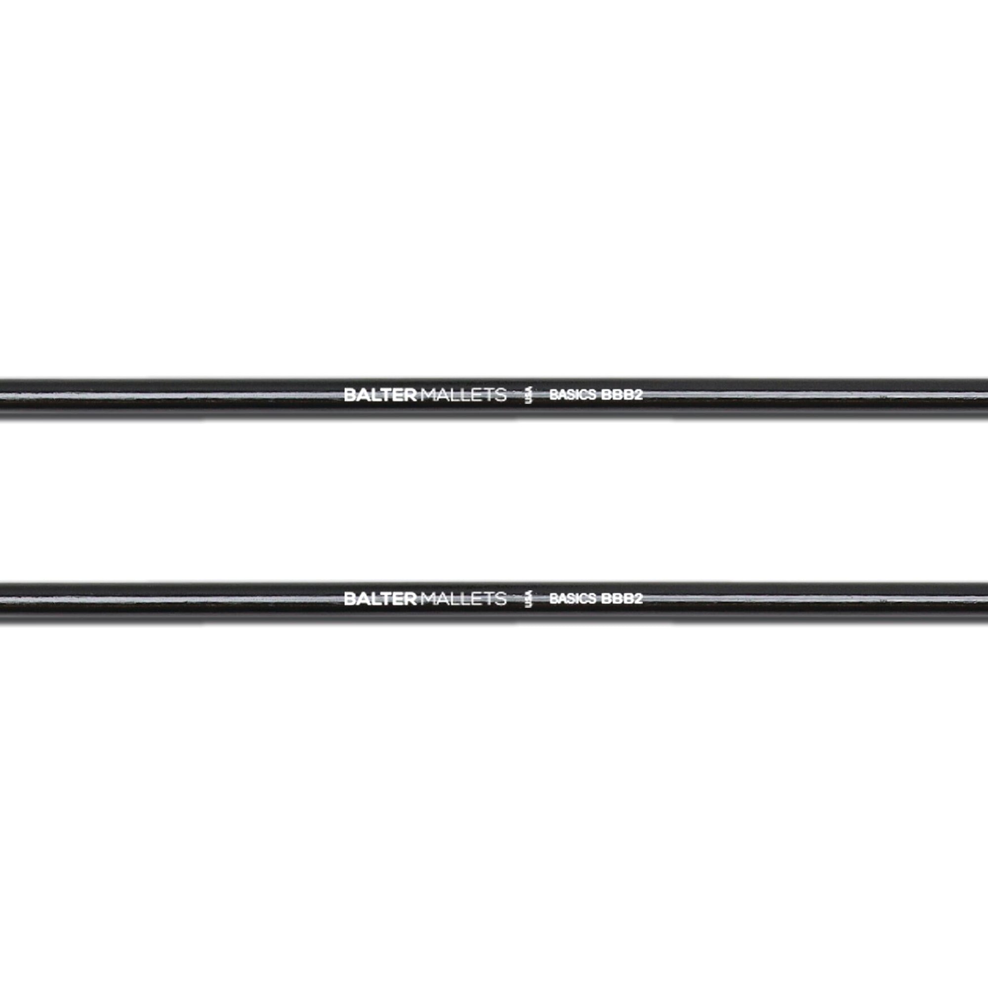vic-firth-bbb2-balter-basics-mallets-medium-blue-yarn image 2