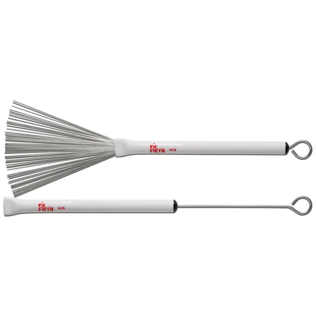 vic-firth-american-jazz-retractable-wire-brushes-besen image 1
