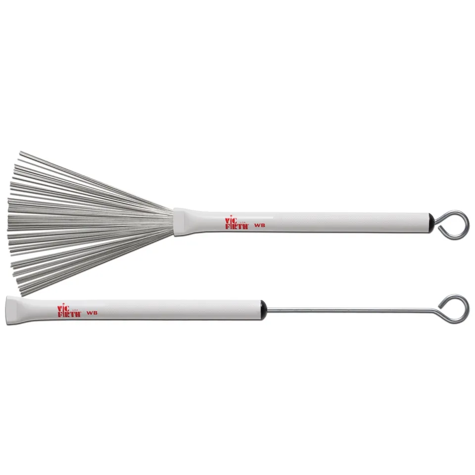 vic-firth-american-jazz-retractable-wire-brushes-besen image 1