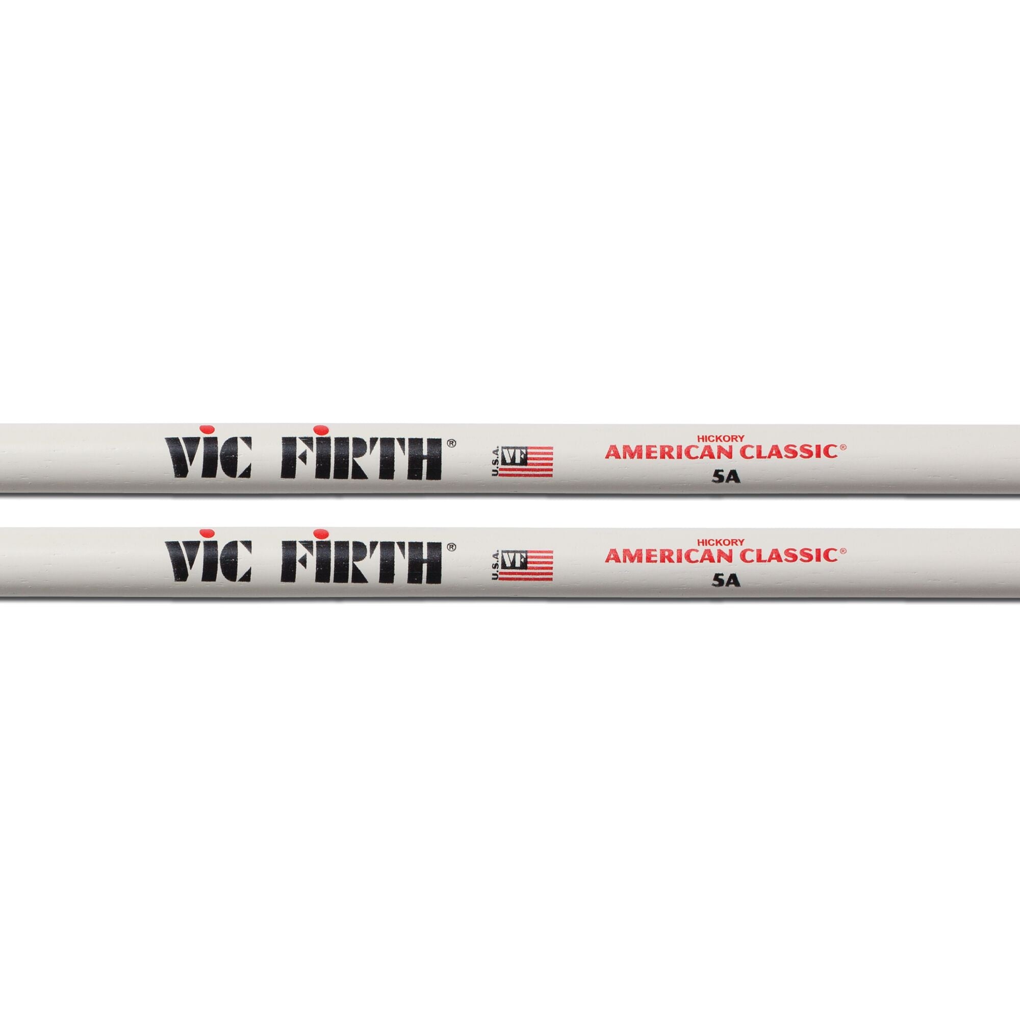 vic-firth-american-classic-5a-white-drumsticks-holz-tip image 2