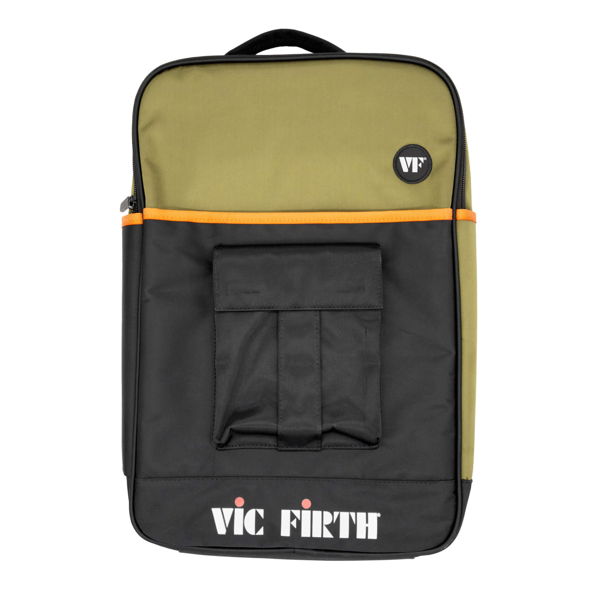 vic-firth-professional-tech-backpack-green-black-drummer-rucksack image 1
