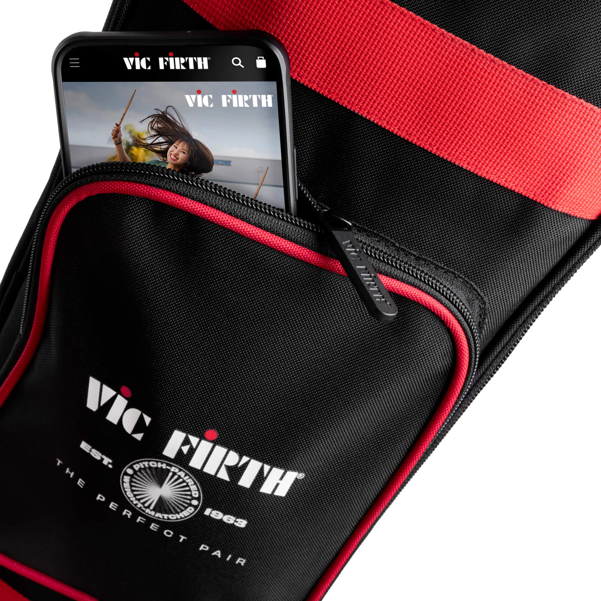 vic-firth-protege-stick-bag-black-sticktasche image 5