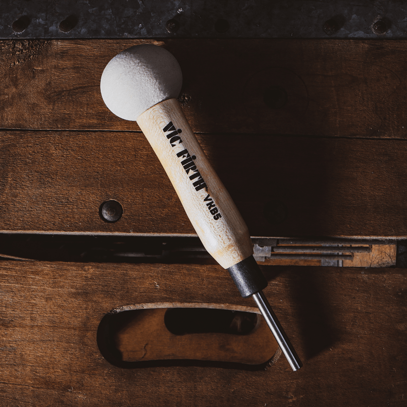 vic-firth-vickick-vkb5-beater-mit-holzschaft image 2