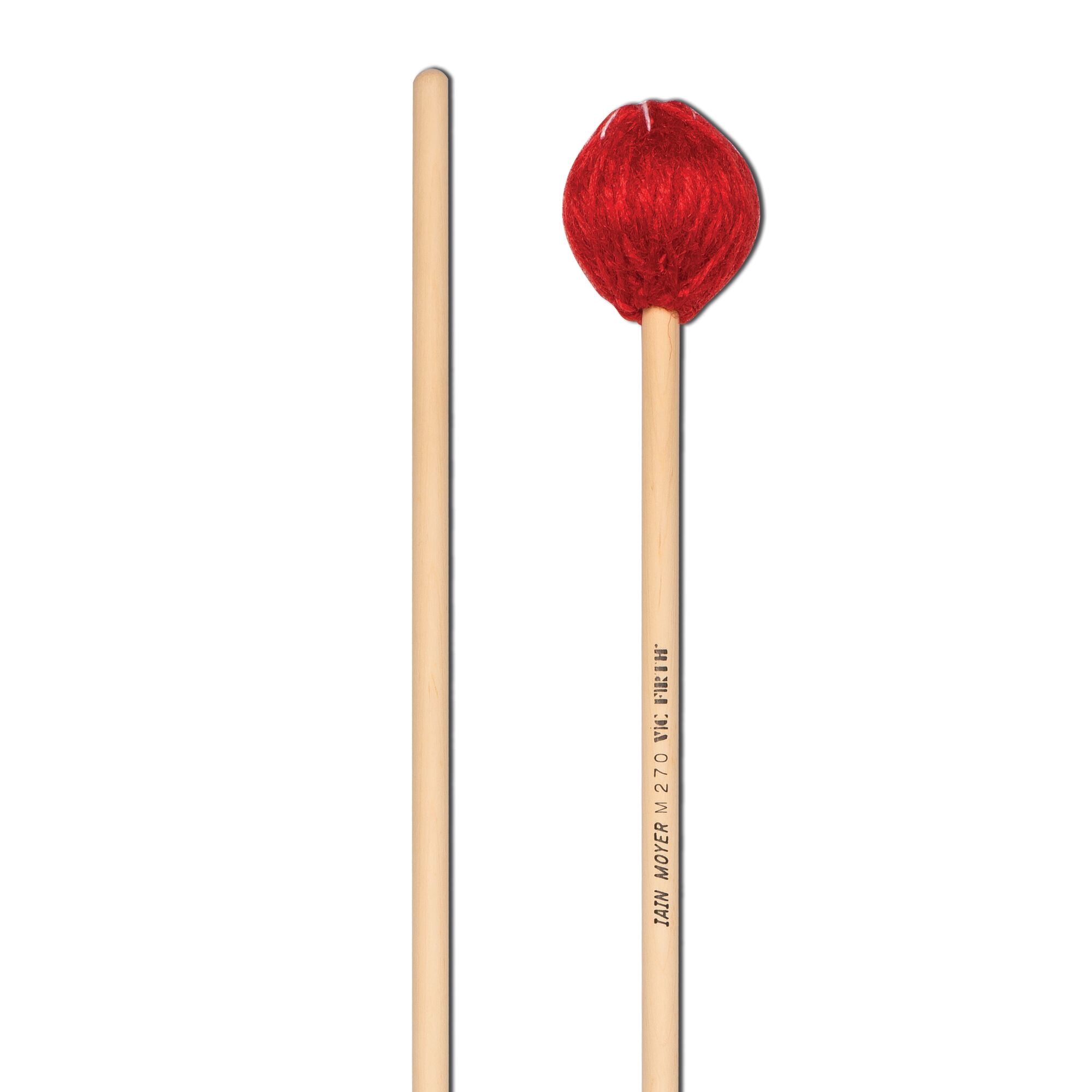 vic-firth-m270-corpsmaster-iain-moyer-marimba-mallets-medium-soft-medium image 4