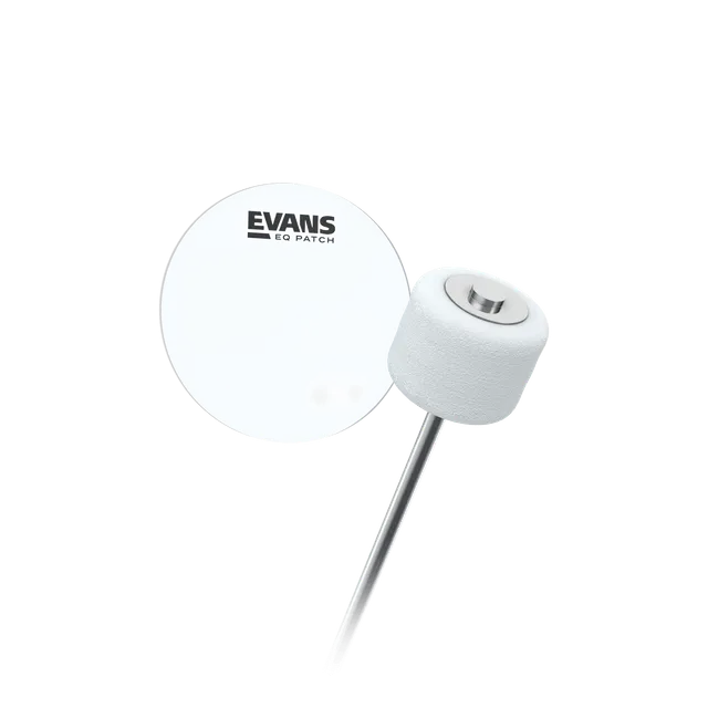 evans-eqpc1-eq-clear-plastic-bass-drum-single-patch-transparenter-einzelflick image 1
