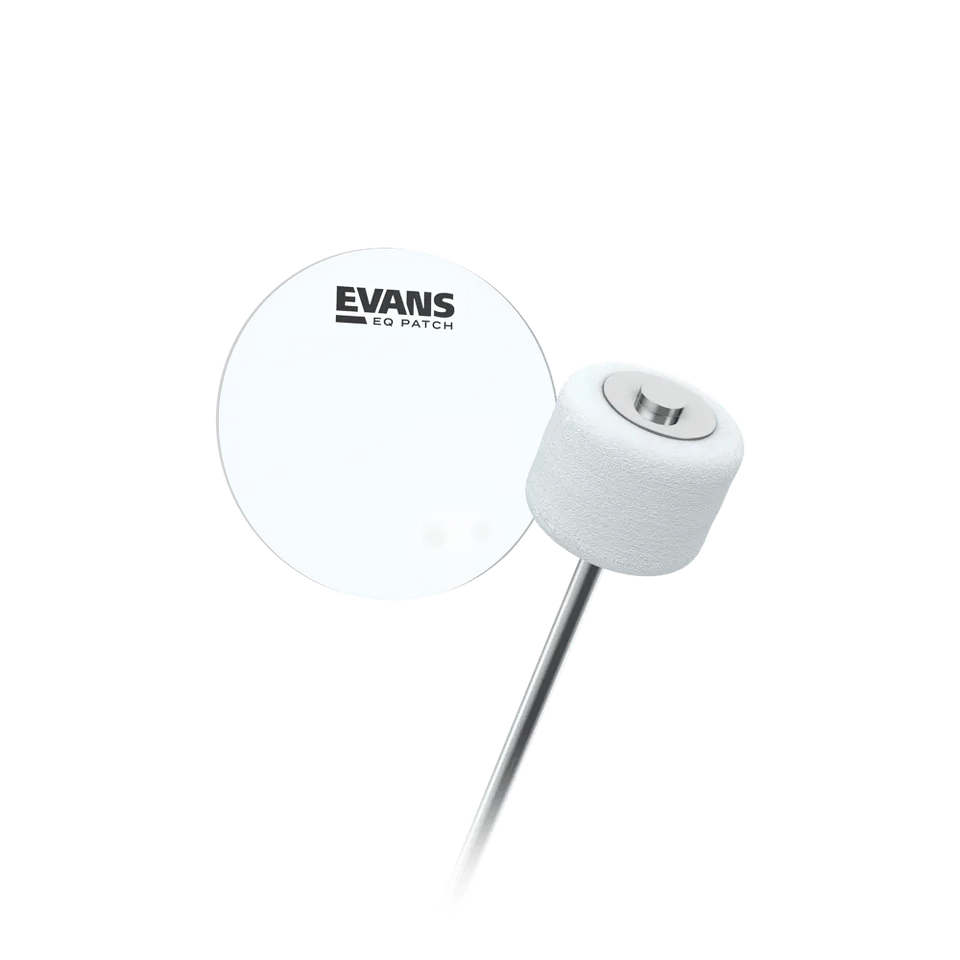 evans-eqpc1-eq-clear-plastic-bass-drum-single-patch-transparenter-einzelflick image 1