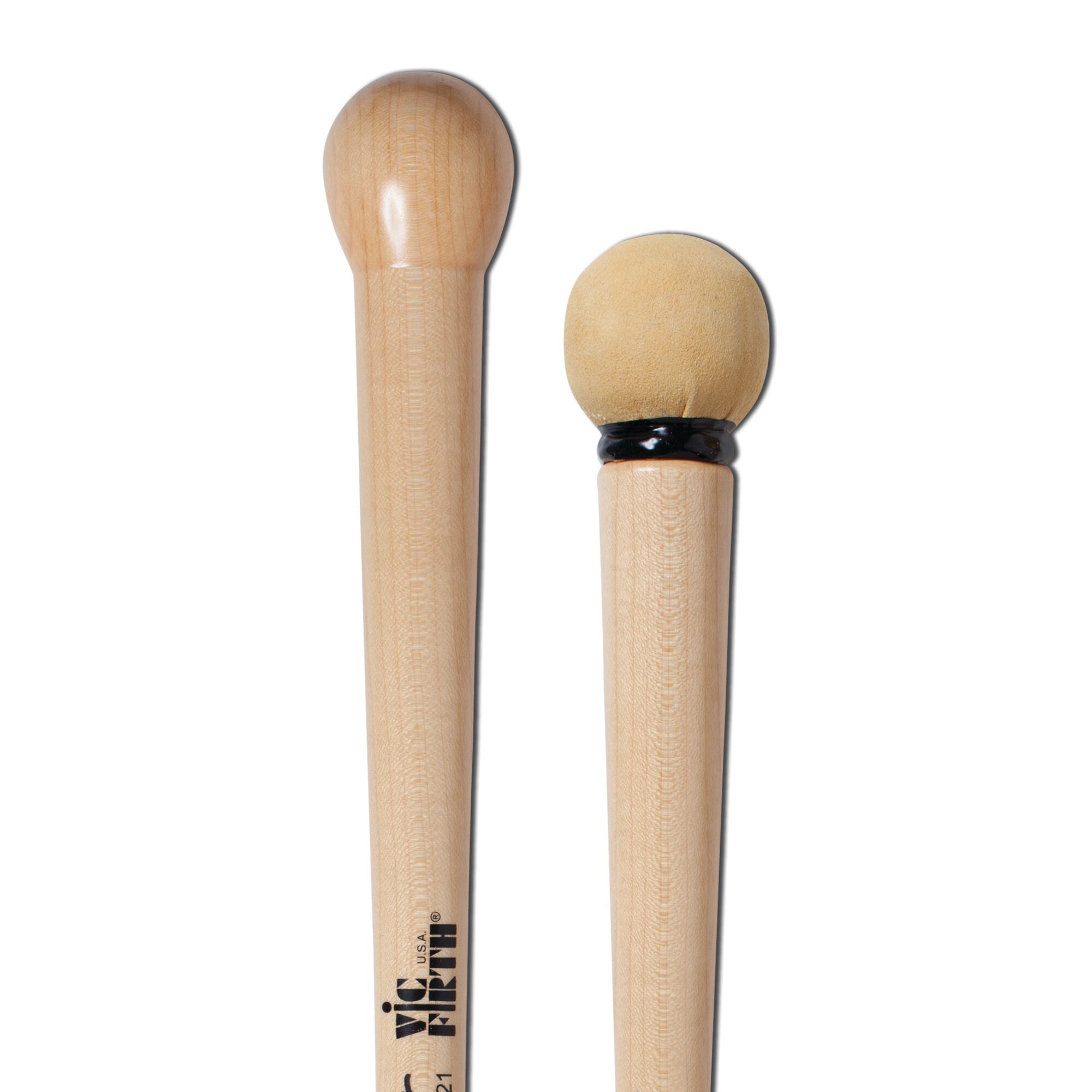 vic-firth-tg21-tom-gauger-chamois-holz-schl-gel-bassdrum-gong image 4