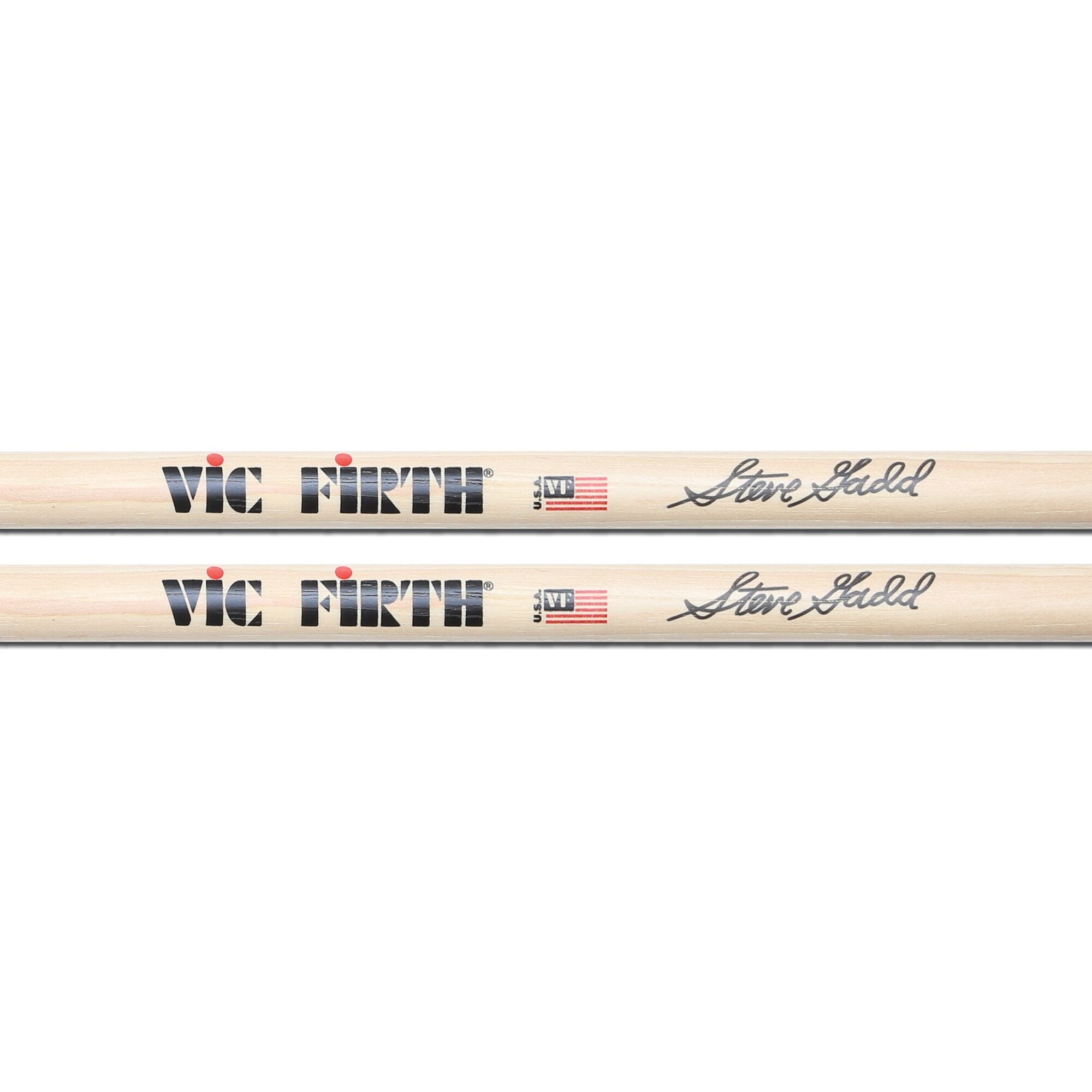 vic-firth-ssg2-steve-gadd-signature-drumsticks-natural image 2