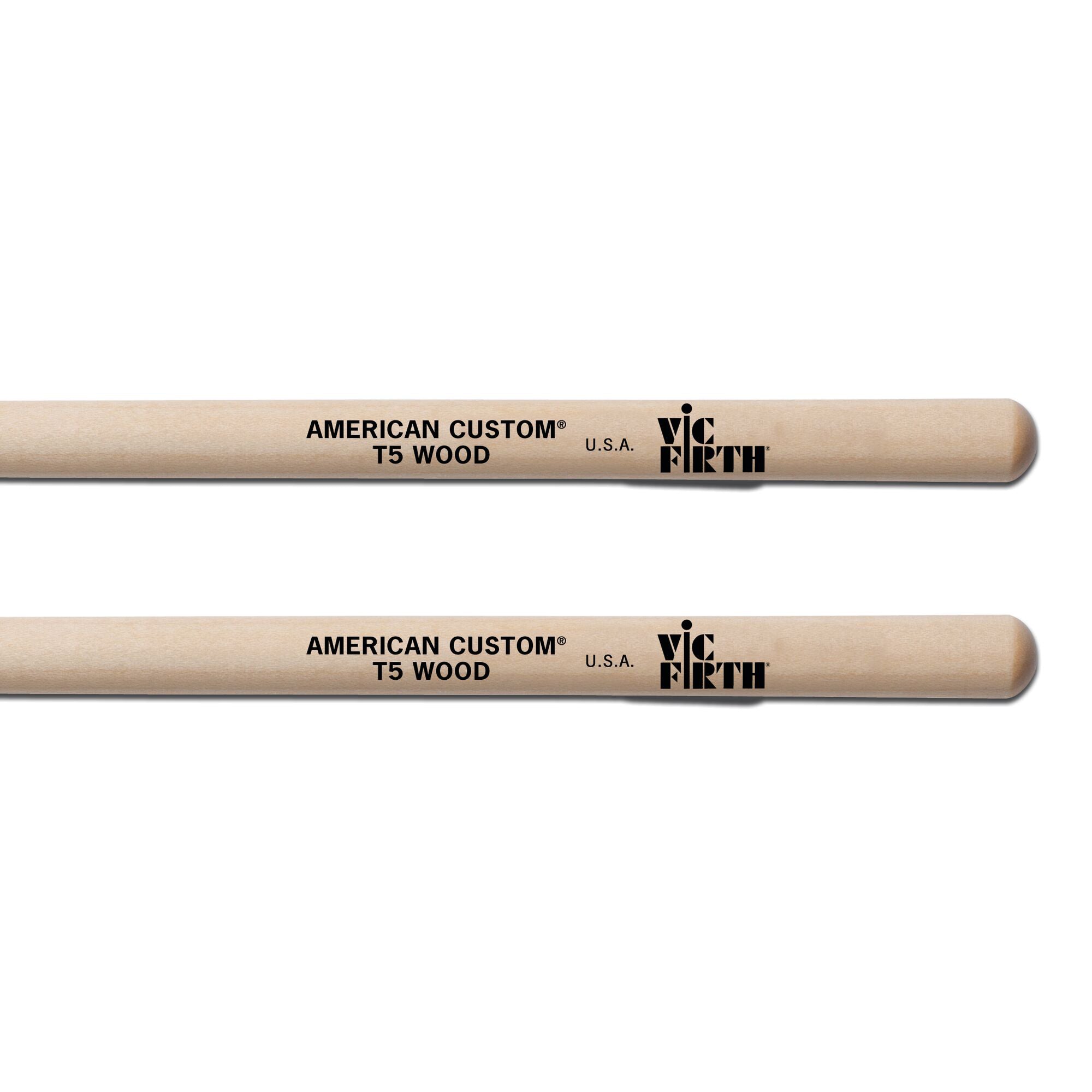 vic-firth-t5-american-custom-timpani-mallets-holz-sehr-hart image 2