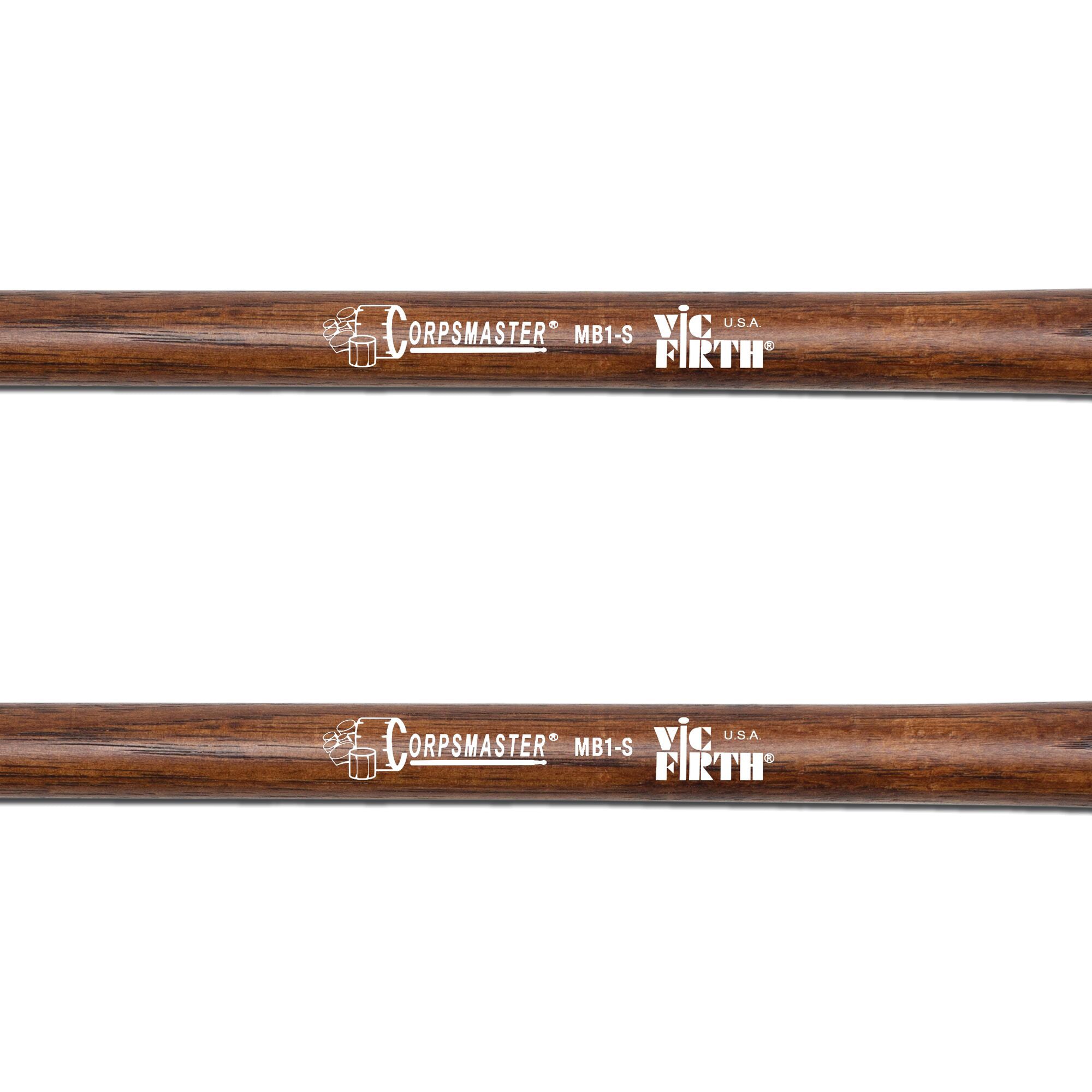 vic-firth-mb1s-corpsmaster-marching-bass-mallets-soft image 2