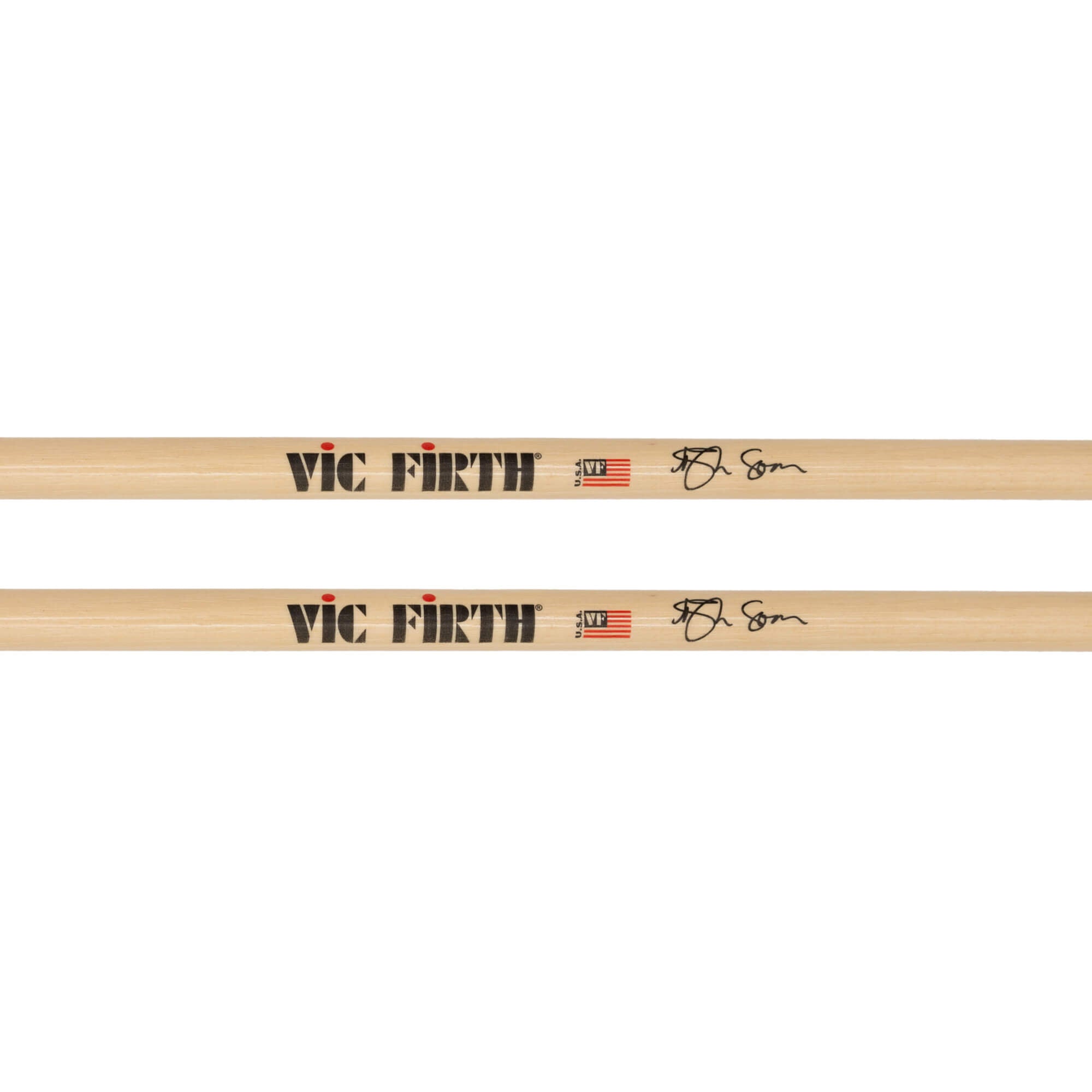 vic-firth-ash-soan-signature-5a-drumsticks-doubleglaze image 2