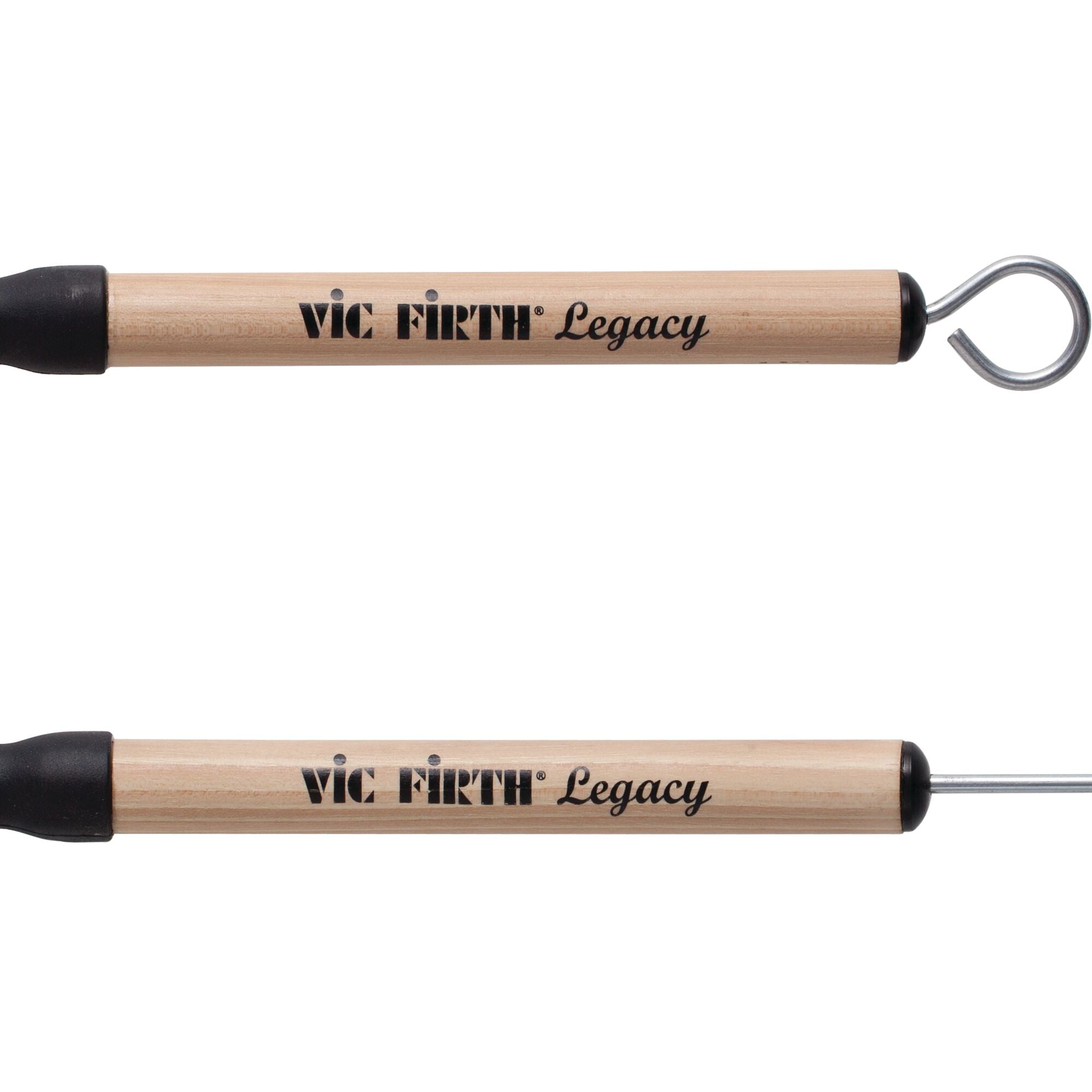 vic-firth-legacy-brushes-retractable-drahtbesen-holzgriff image 2