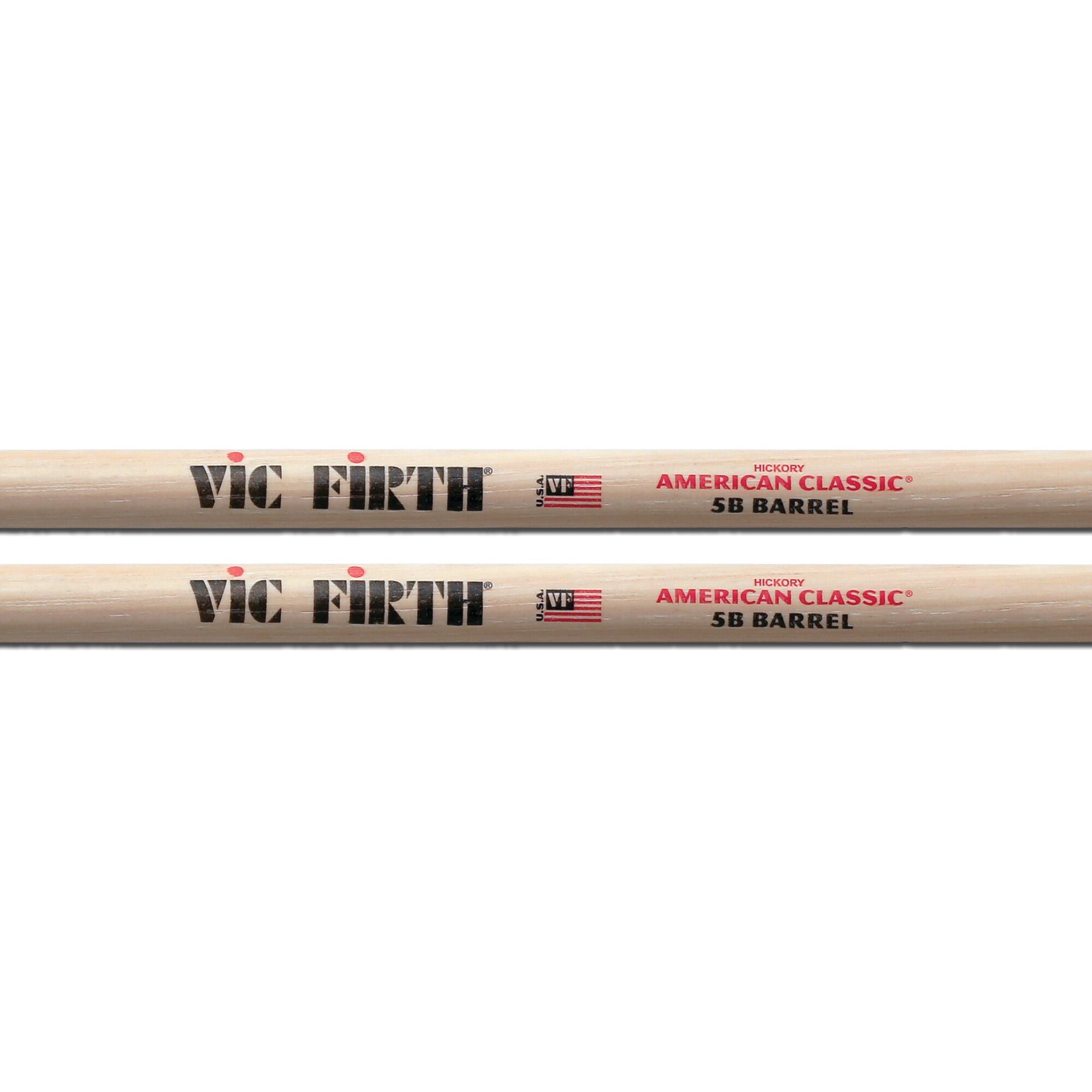 vic-firth-american-classic-5b-barrel-tip-drumsticks image 2