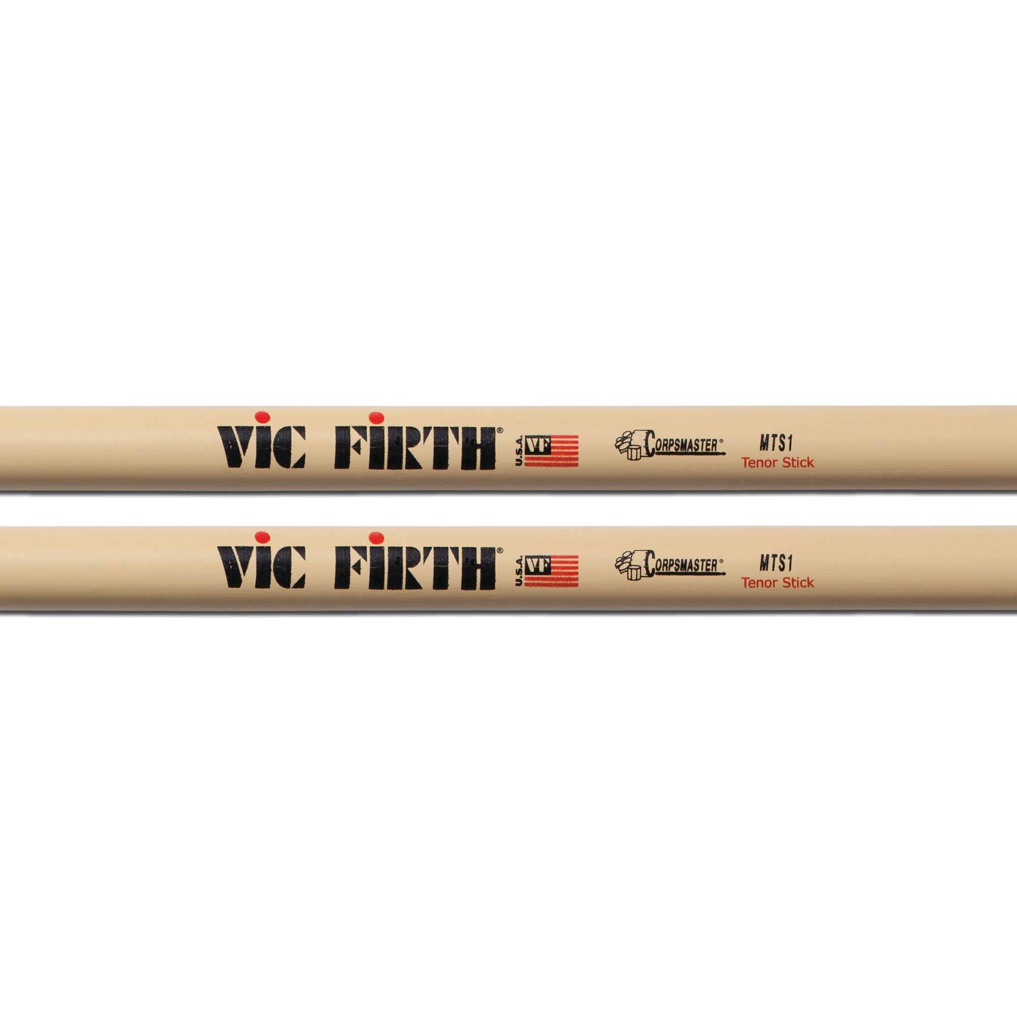 vic-firth-corpsmaster-multi-tenor-mts1-marching-drumsticks image 2