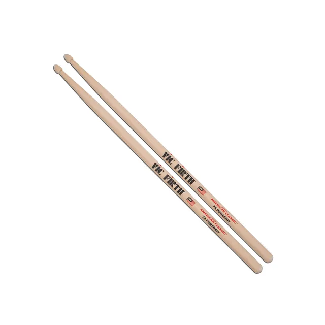 vic-firth-american-classic-7a-puregrit-drumsticks image 1