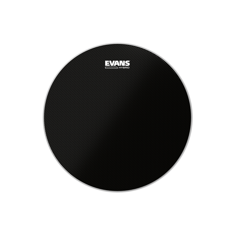 evans-hybrid-black-snare-batter-marching-snarefell image 1