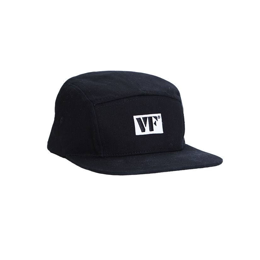 vic-firth-black-5-panel-camp-hat-kappe image 1