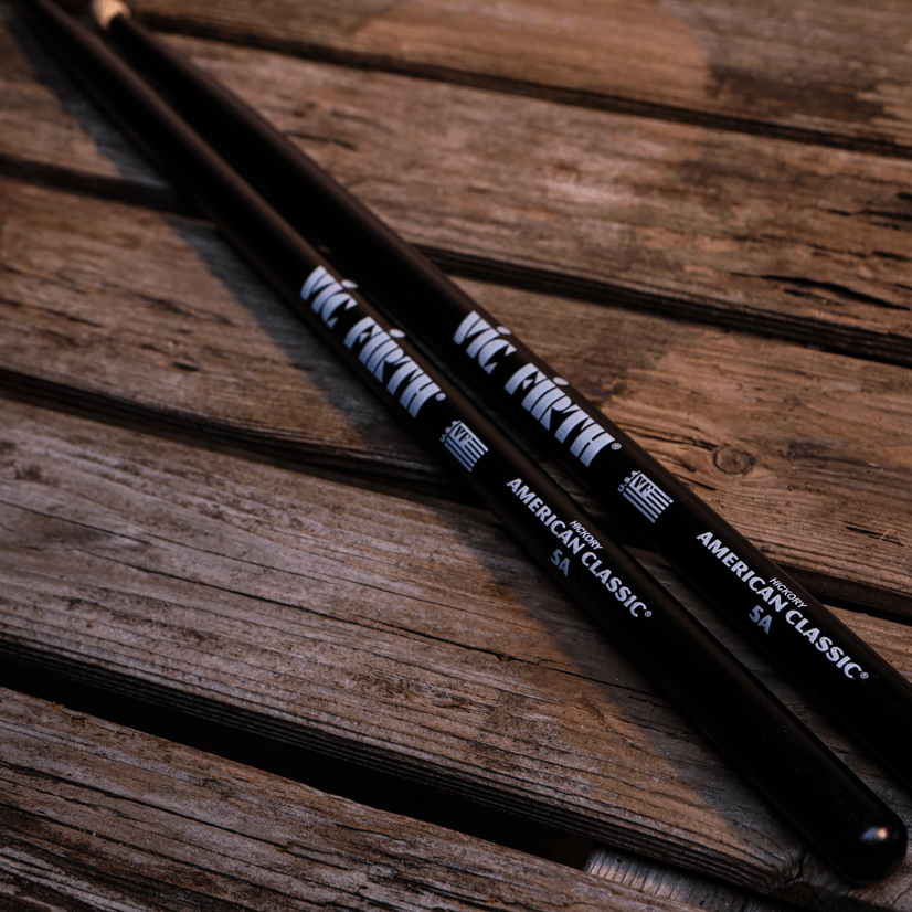 vic-firth-american-classic-5a-black-drumsticks image 5