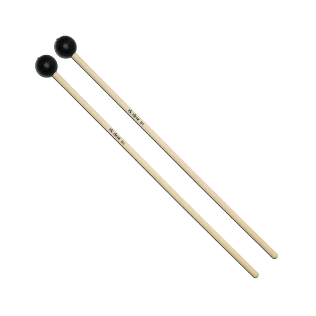 vic-firth-m5-american-custom-keyboard-mallets-medium-black-rubber image 1