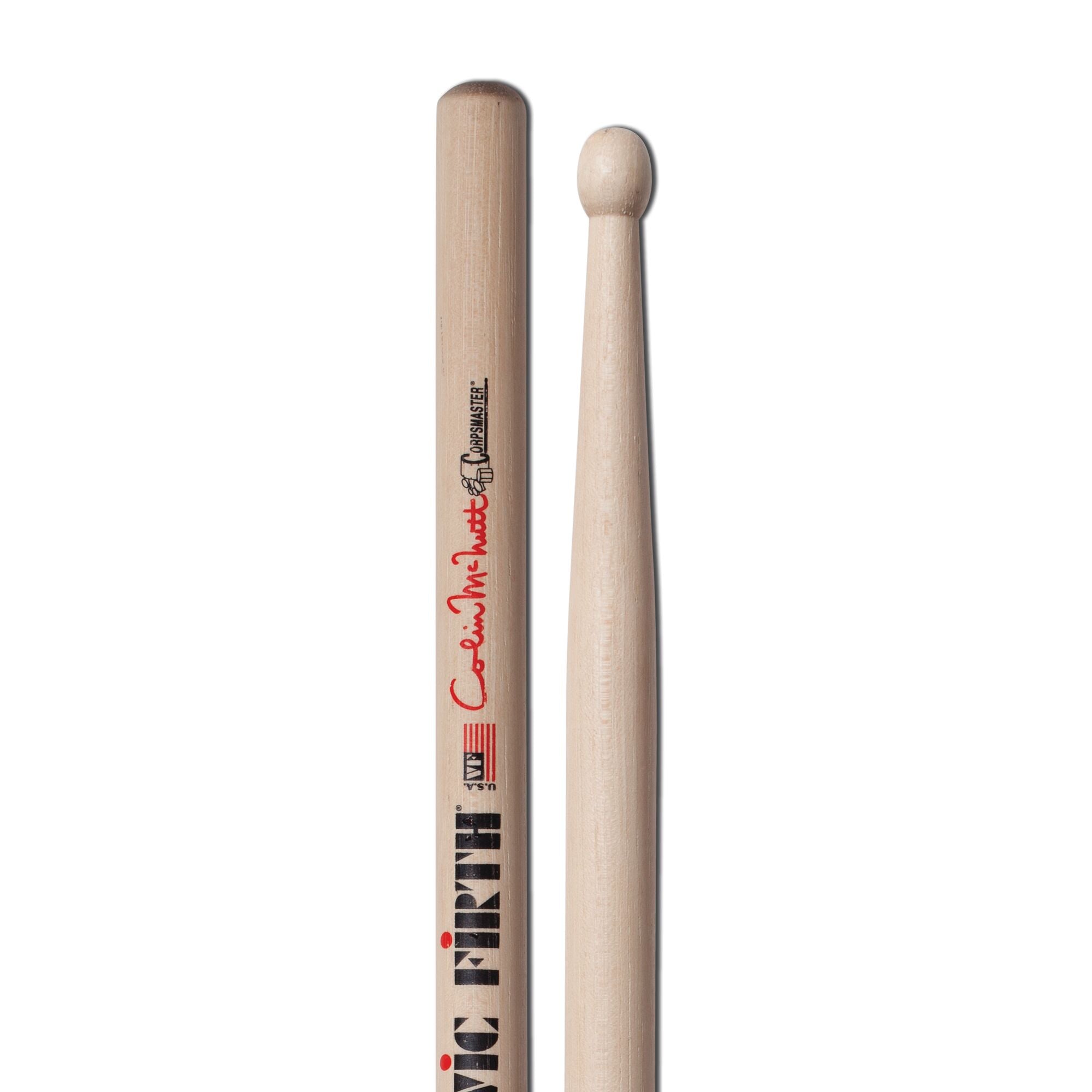 vic-firth-corpsmaster-colin-mcnutt-signature-snare-drumsticks image 4