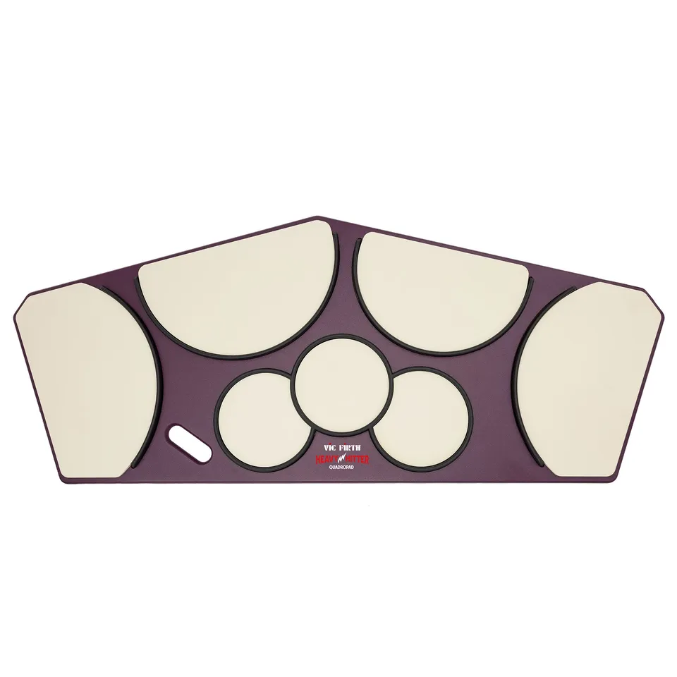 vic-firth-heavy-hitter-quadropad-large-mit-rims-bungspad image 1