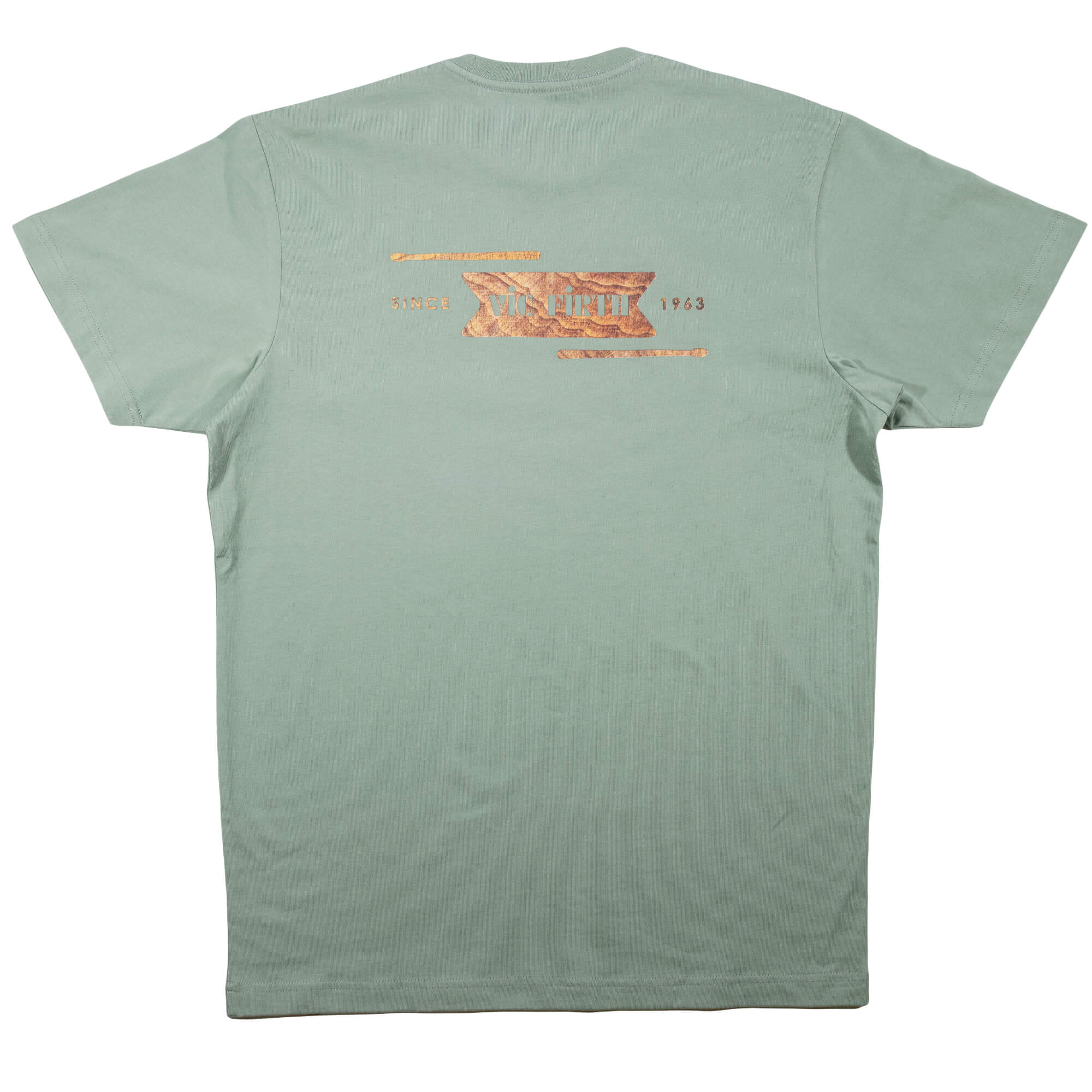 vic-firth-limited-edition-sage-woodgrain-t-shirt-unisex image 2