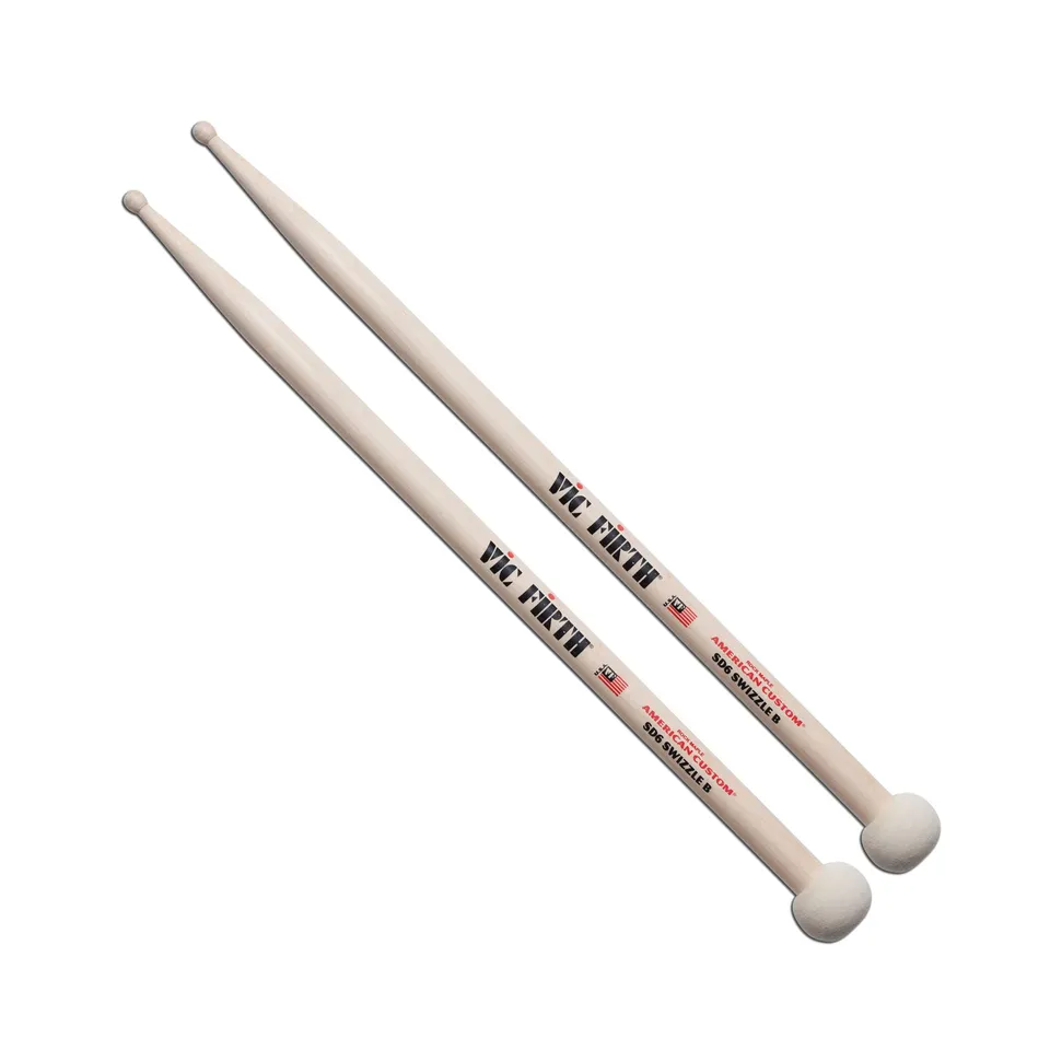 vic-firth-american-custom-sd6-swizzle-bolero-mallet-sticks image 1