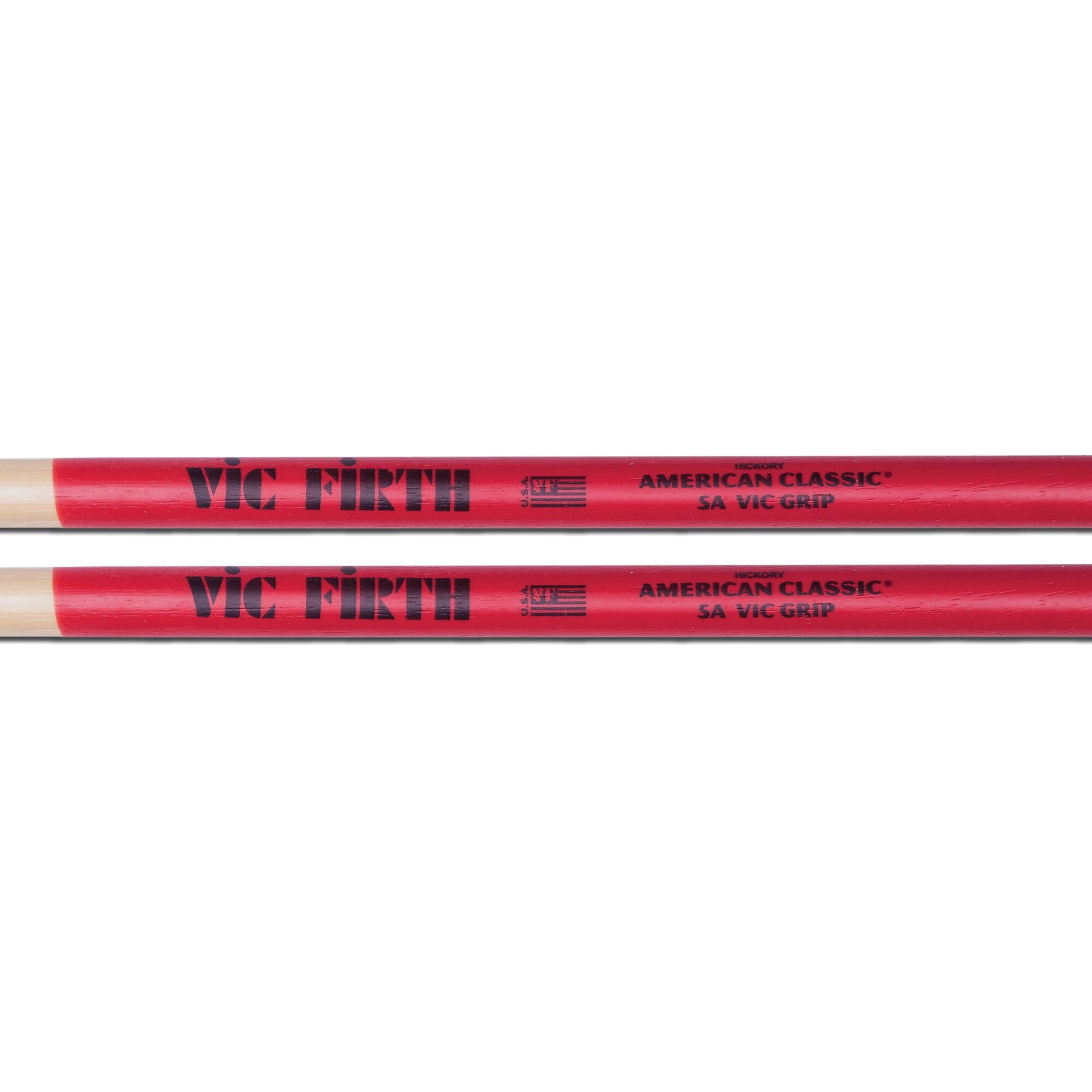 vic-firth-american-classic-5a-vic-grip-drumsticks-holz-tip image 2