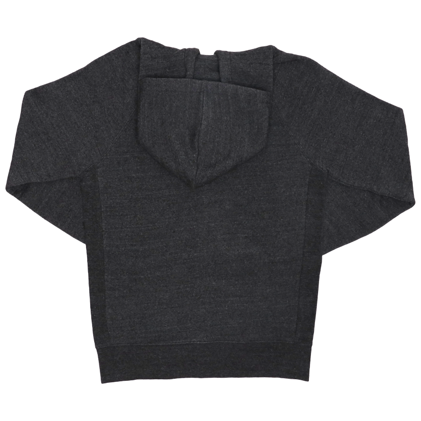 vic-firth-zip-up-logo-hoodie-heather-black-unisex image 2