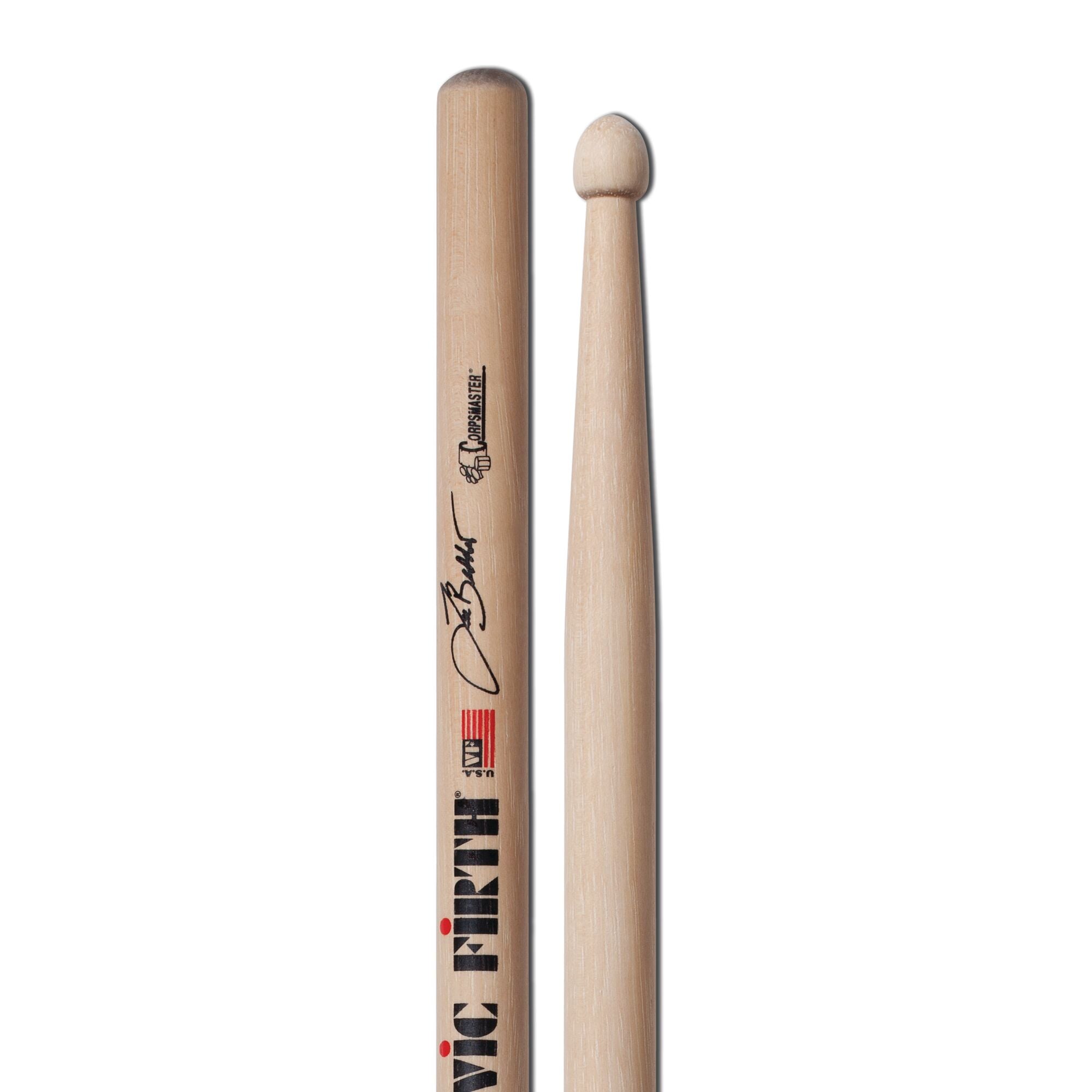 vic-firth-corpsmaster-signature-lee-beddis-snare-drumsticks image 4