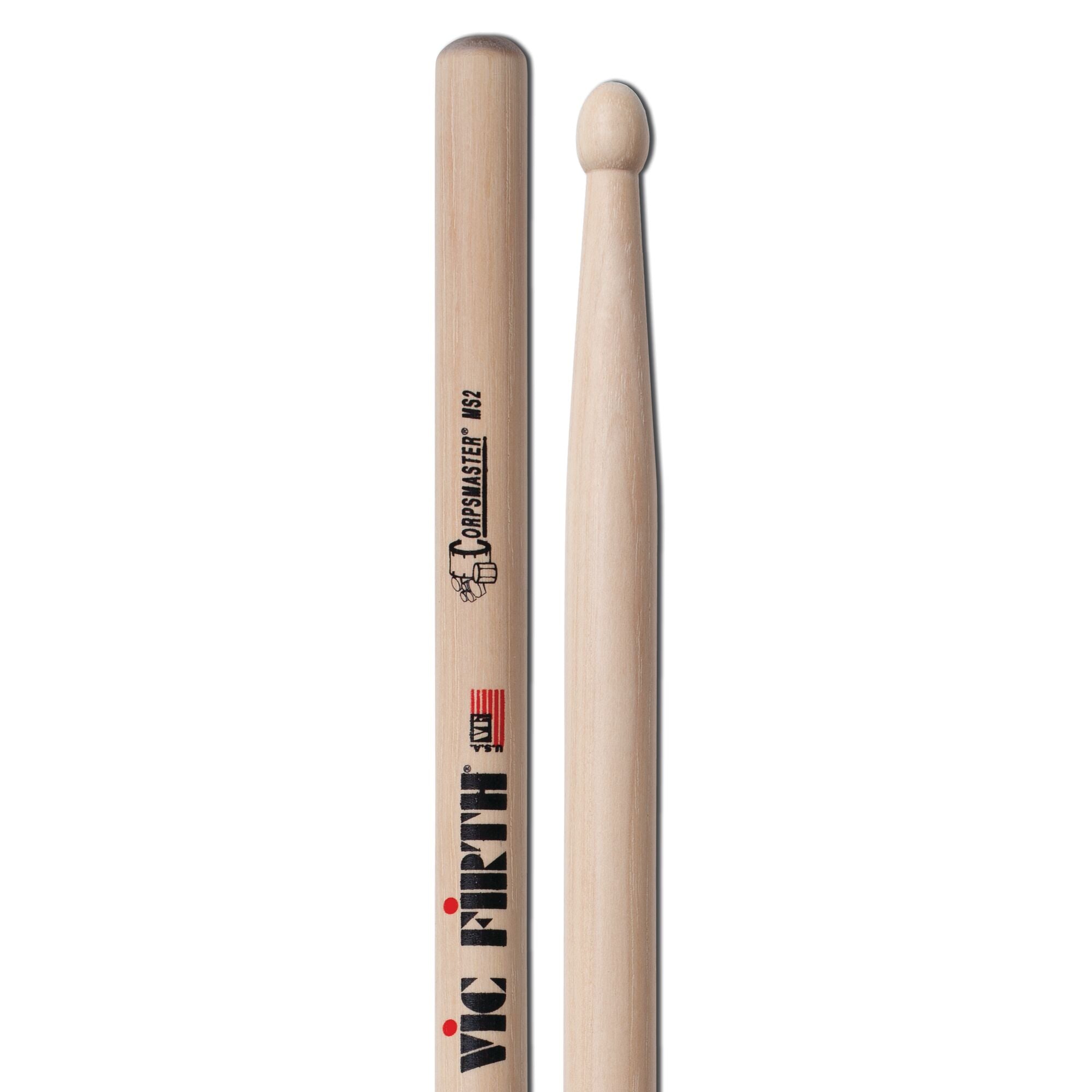 vic-firth-corpsmaster-snare-ms2-marching-snare-drumsticks image 4