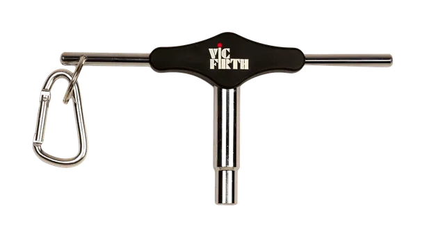 vic-firth-high-tension-stimmschl-ssel-mit-t-griff-und-karabiner image 1