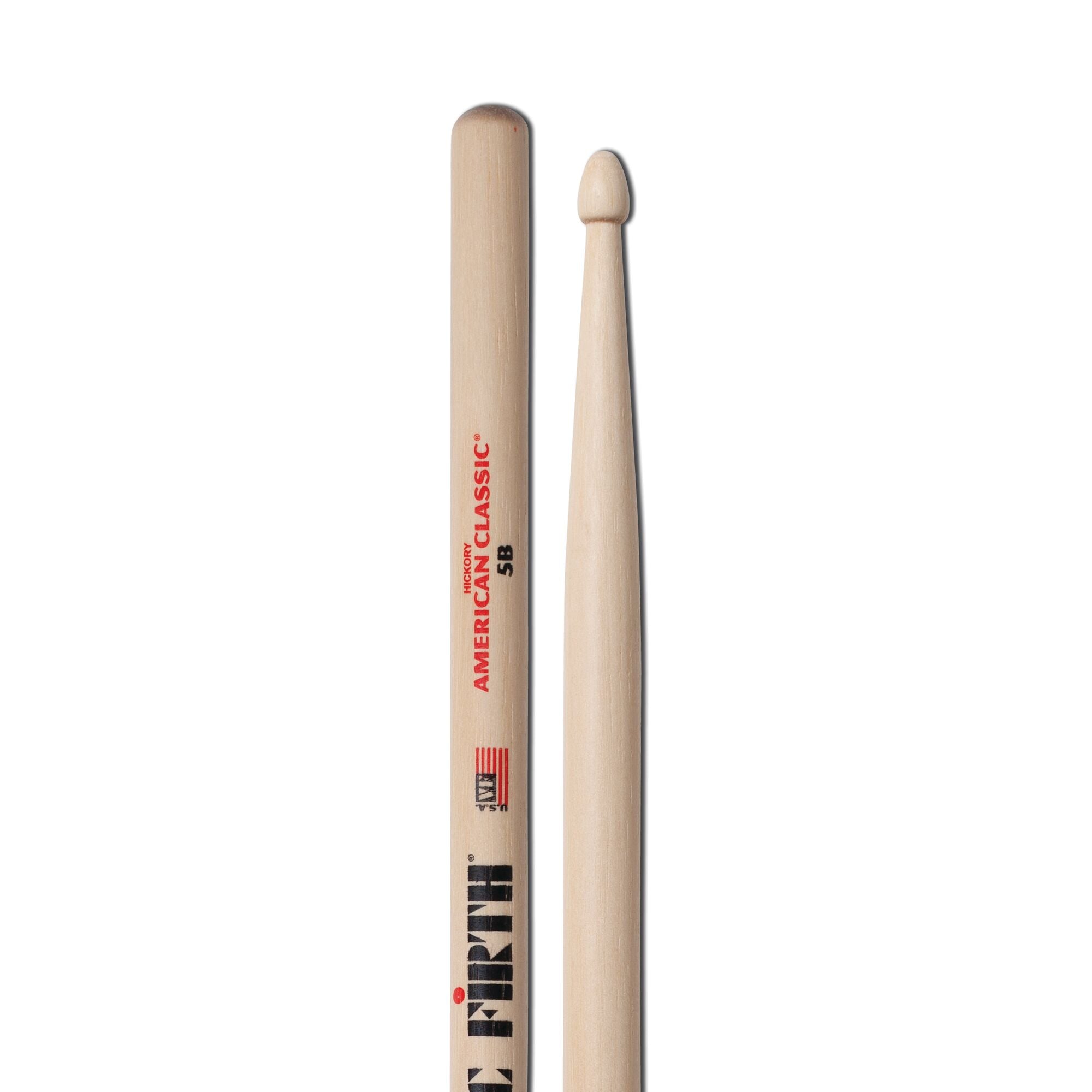 vic-firth-american-classic-5b-drumsticks-hickory image 4