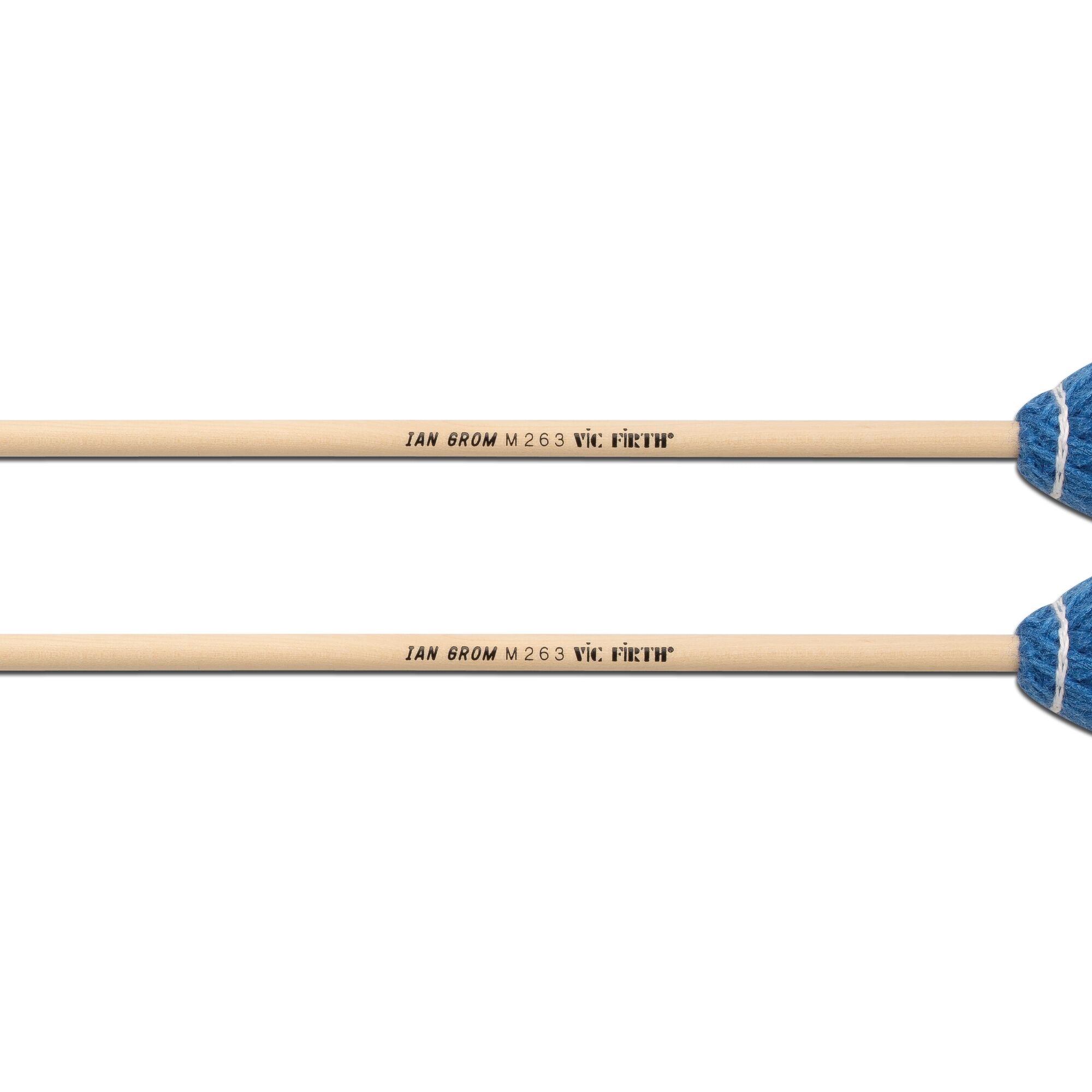 vic-firth-m263-corpsmaster-ian-grom-marimba-schl-gel-medium-hart image 2