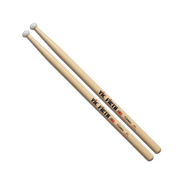 vic-firth-corpsmaster-multi-tenor-mts1-marching-drumsticks image 1
